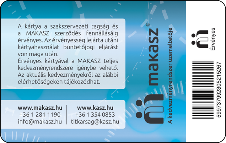 Kereskedelmi Alkalmazottak Szakszervezete hátlap