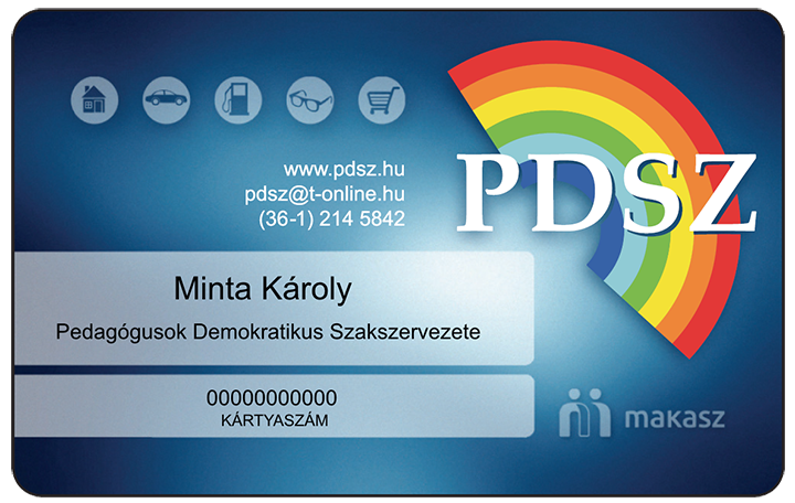 PDSZ - Pedagógusok Demokratikus Szakszervezete előlap