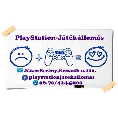 Playstation-Játékállomás - Jászberény