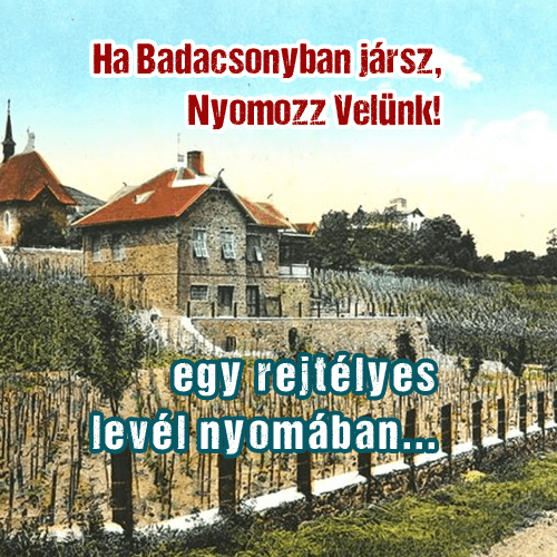 Városfelfedező játék: Badacsony