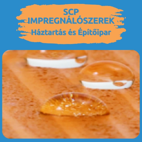 Impregnálószerek - háztartás és építőipar